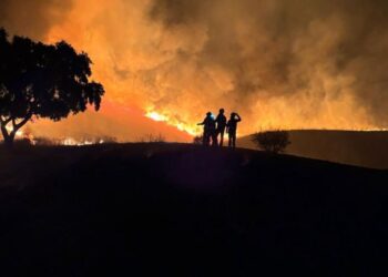 La AEMET alerta de niveles de riesgo muy alto y extremo de incendios forestales este lunes