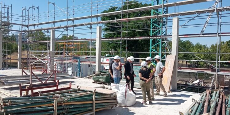 La nueva iglesia de Santa Teresa en La Garena avanza a buen ritmo y se espera su finalización en julio de 2026 1 obras parroquia la garena