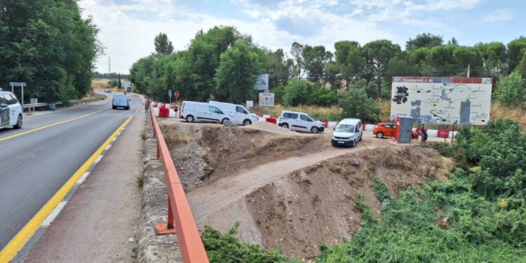 Remodelación del puente del Zulema: comienzan las obras para mejorar la seguridad peatonal y ciclista 1 obras puente del Zulema