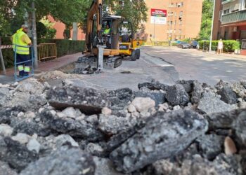 El plan ‘Alcalá mejora sus barrios’ llega a Nueva Alcalá con trabajos de pavimentación y accesibilidad