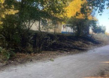 Sofocado un segundo incendio de vegetación en Alcalá, esta vez junto al Centro Comercial La Dehesa