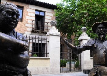 El origen de las esculturas de Don Quijote y Sancho en la calle Mayor de Alcalá