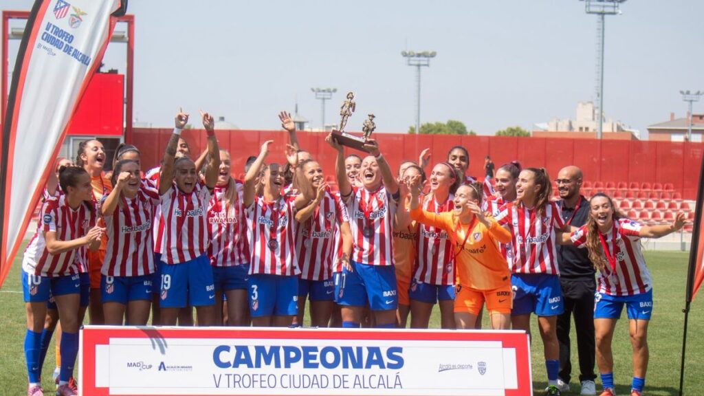 atletico de madrid femenino v trofeo ciudad de alcala