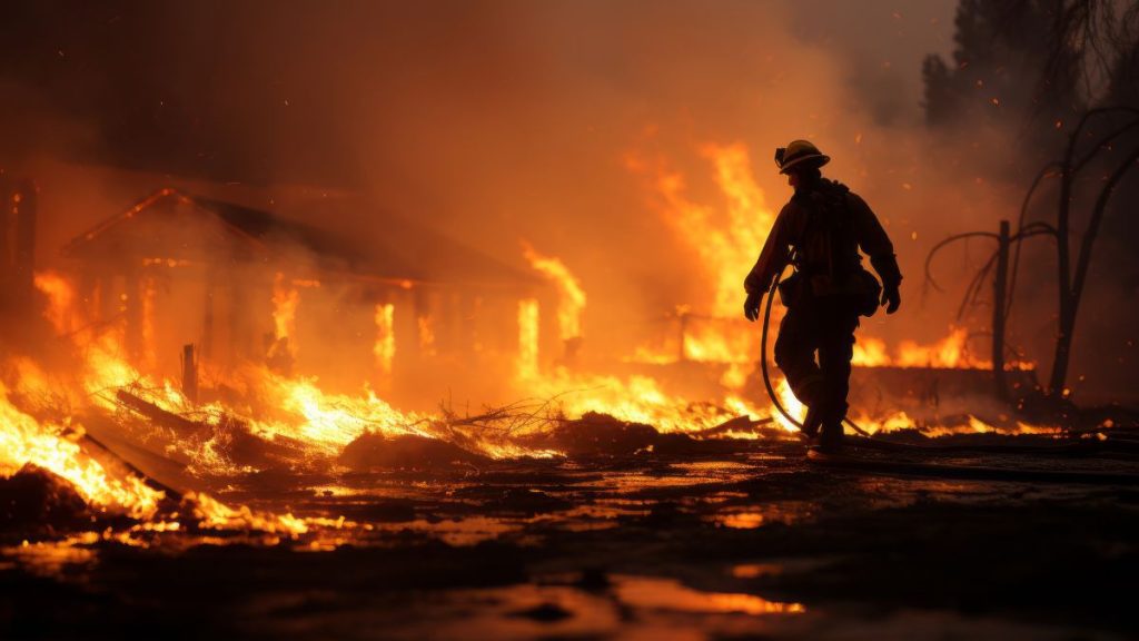 incendio bomberos