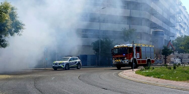 incendio espartales norte