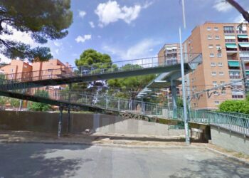 Corte total de la pasarela peatonal de Los Pinos por obras de mejora hasta el 5 de septiembre