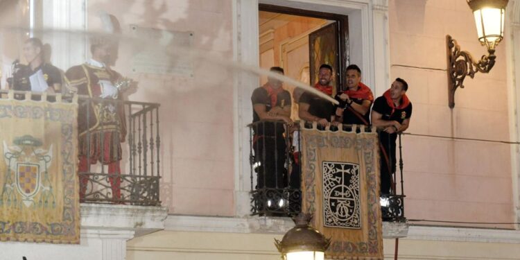 pregon bomberos ferias de alcala