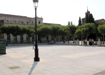 Avanza la remodelación de la Plaza de Cervantes con la finalización de la primera fase de obras