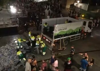 Más de 1.000 kilos de residuos recogidos tras el pregón de las Ferias de Alcalá