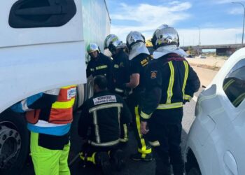 Accidente en la A2 a la altura de Torrejón, en sentido Alcalá, deja dos heridos graves