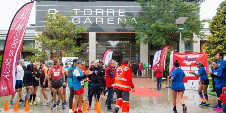 carrera vertical cruz roja