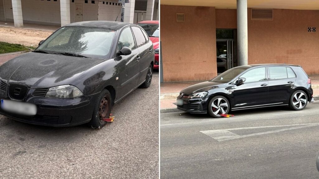 Aparcar en El Ensanche, un reto agravado por la acumulación de vehículos inmovilizados con cepos 1 coches cepos ensanche