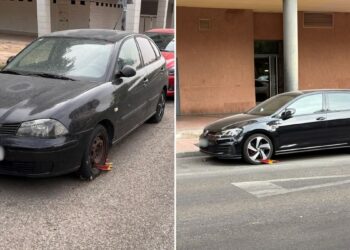 Aparcar en El Ensanche, un reto agravado por la acumulación de vehículos inmovilizados con cepos