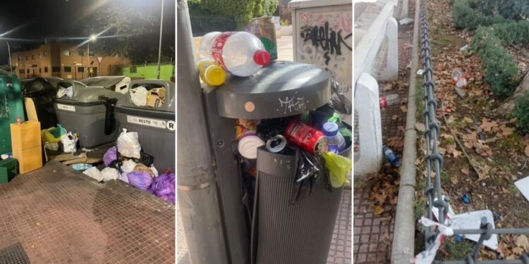 Imágenes cedidas por vecinos de Alcalá