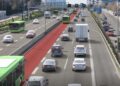 El carril Bus-VAO de la A-2 prevé su entrada en funcionamiento a partir del 2026
