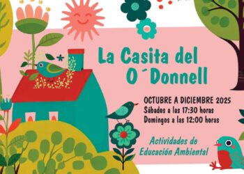 Regresan las actividades de educación ambiental para familias en la Casita del O’Donnell este otoño