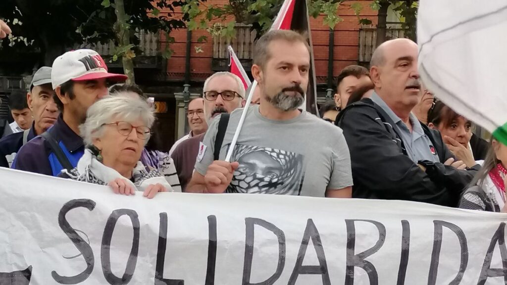 David Cobo IU manifestacion palestina