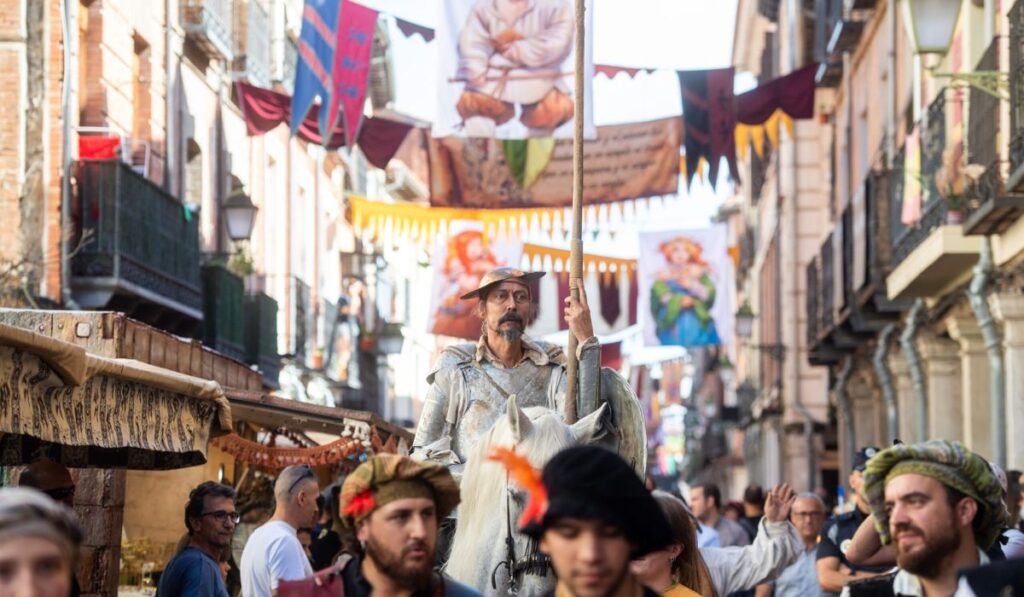 Alcalá promociona en Lisboa su Semana Cervantina y el Mercado Medieval más grande de Europa 1 Mercado cervantino