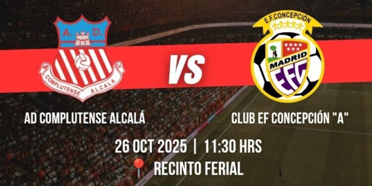 El AD Complutense recibe a la Concepción ‘A’ este domingo en el Ferial tras su primera victoria 1 ad complutense concepcion a