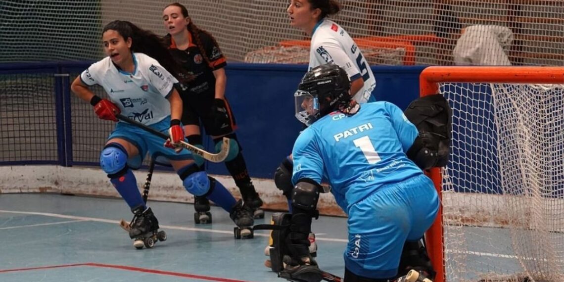 El Iman Serroukh Alcalá Hockey gana con autoridad en Oviedo (2-7) y firma su primera victoria a domicilio 1 Foto: Adrián del Val
