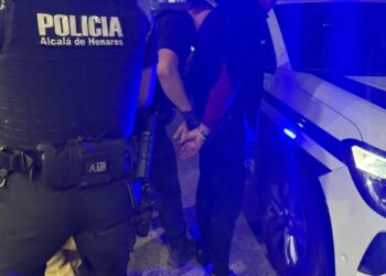 Detenidos un hombre y una mujer tras un robo con violencia en la Vía Complutense
