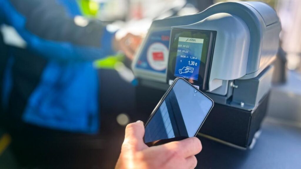 pago tarjeta transporte