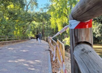 El Ayuntamiento invertirá más de 90.000€ en renovar el vallado del paseo del Henares en Nueva Alcalá