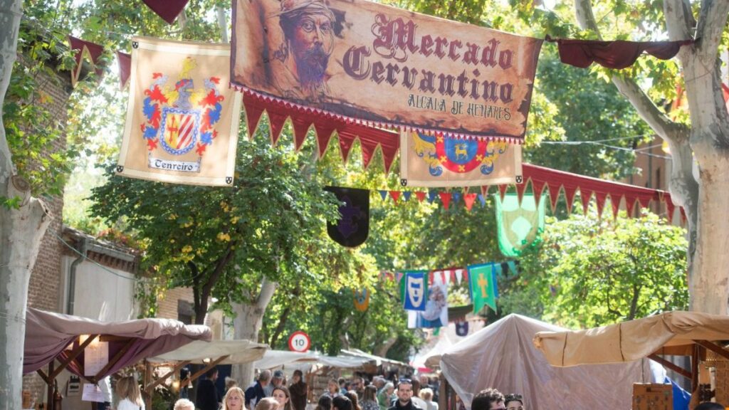 puestos mercado cervantino