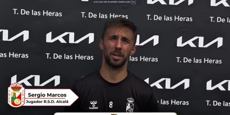 Sergio Marcos: “En El Val tenemos que hacernos fuertes, venga quien venga” 1 Sergio Marcos / Imagen: RSD Alcalá