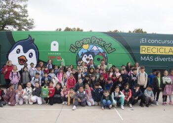 El Gran Prix del Reciclaje reúne a 60 escolares en Alcalá para fomentar el vidrio y la reforestación