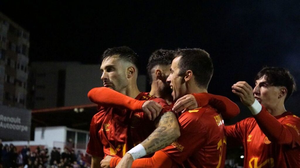 jugadores celebracion rsd alcala