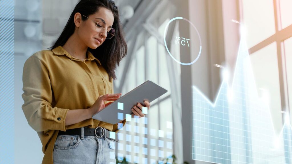 mujer tecnologia