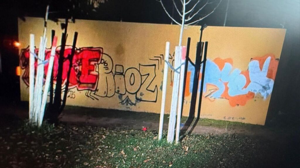 pintada mobiliario urbano