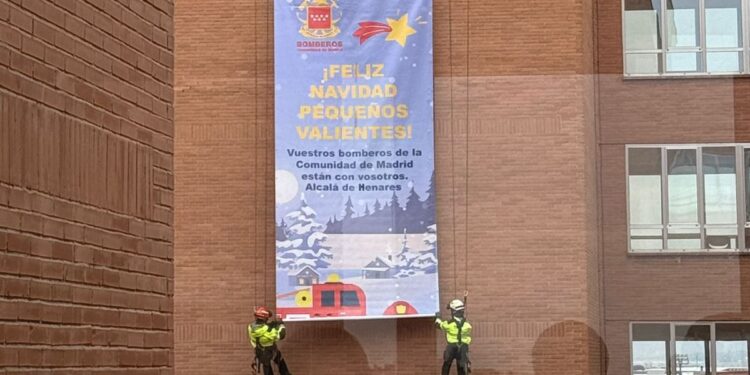 bomberos hospital navidad