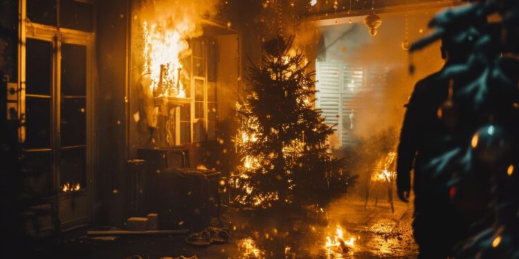 incendio navidad