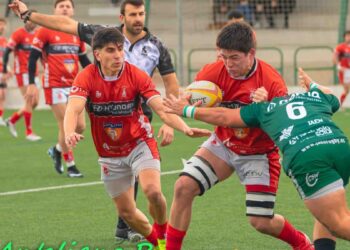 El Rugby Alcalá vence a Jaén en Las Lagunillas y acaba 2025 tercero, a dos puntos del liderato