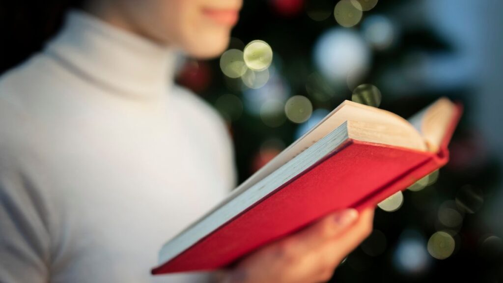 mujer navidad libro