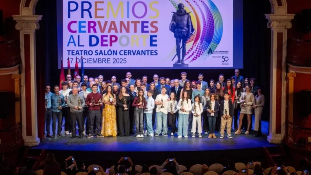 El Teatro Salón Cervantes reconoce a 18 deportistas y entidades en los Premios Cervantes al Deporte 2025 1 premio cervantes deporte 2025