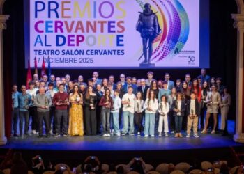 El Teatro Salón Cervantes reconoce a 18 deportistas y entidades en los Premios Cervantes al Deporte 2025