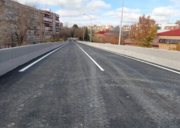 El puente de Daganzo reabre al tráfico este martes tras casi once meses cerrado por obras
