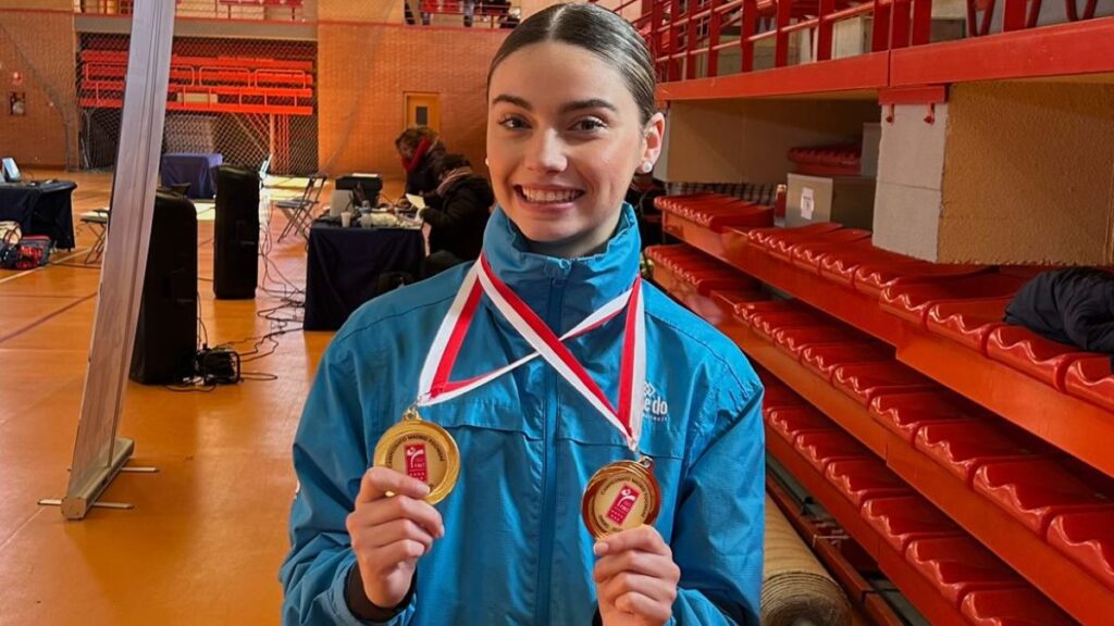 Carolina Escolar medallas de oro