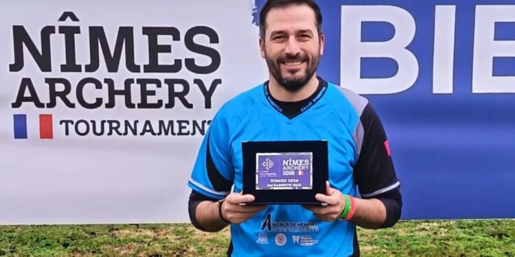 Iván Moncada conquista la plata en Nîmes y sitúa al tiro con arco alcalaíno entre la élite mundial 1 Iván Moncada