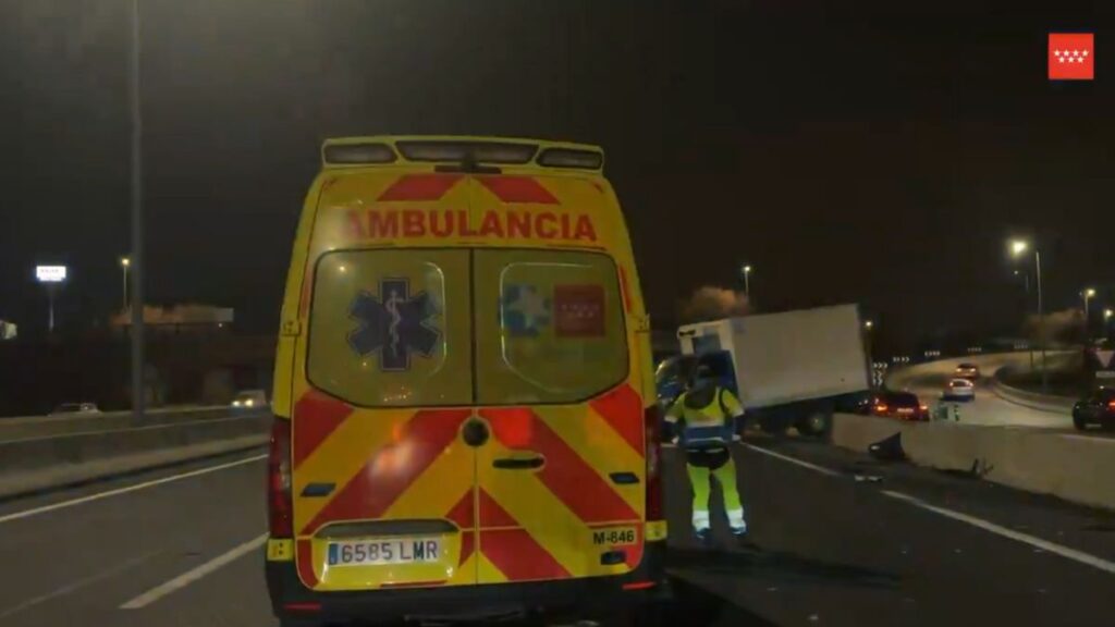 accidente camion a2