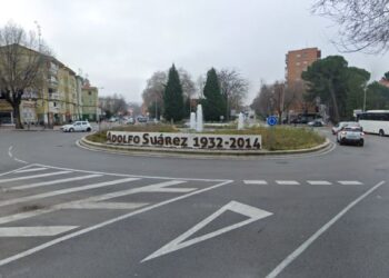 Podemos Alcalá pide retirar el nombre de Adolfo Suárez de la glorieta de El Chorrillo