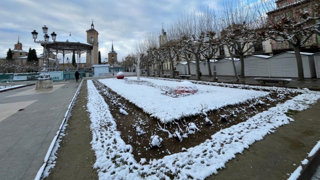plaza cervantes nieve