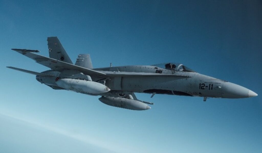 El Ayuntamiento publica un comunicado oficial y aclara que el ruido nocturno en Alcalá procede de pruebas con un Eurofighter 1 Caza 12 11