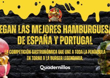 Las mejores hamburguesas de España y Portugal llegan a Quadernillos con The Golden Ibérica