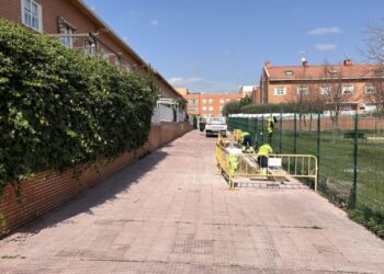 El alumbrado en la parte posterior de Rubén Darío se renovará para mejorar la visibilidad en El Ensanche