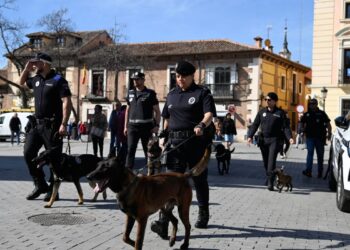 Alcalá acoge la segunda edición de las Jornadas Nacionales de Guías Caninos con participación de cuerpos de seguridad de toda España