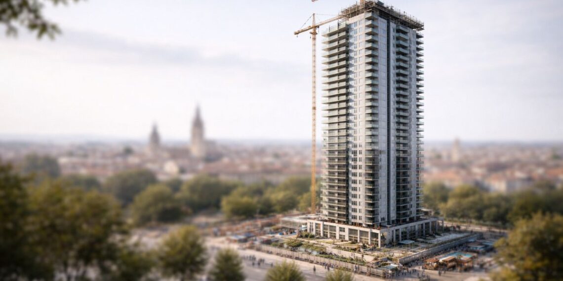 Una torre de 28 plantas cambiará el skyline de Alcalá y abre la puerta a una ciudad más vertical 1 Fuente: IA